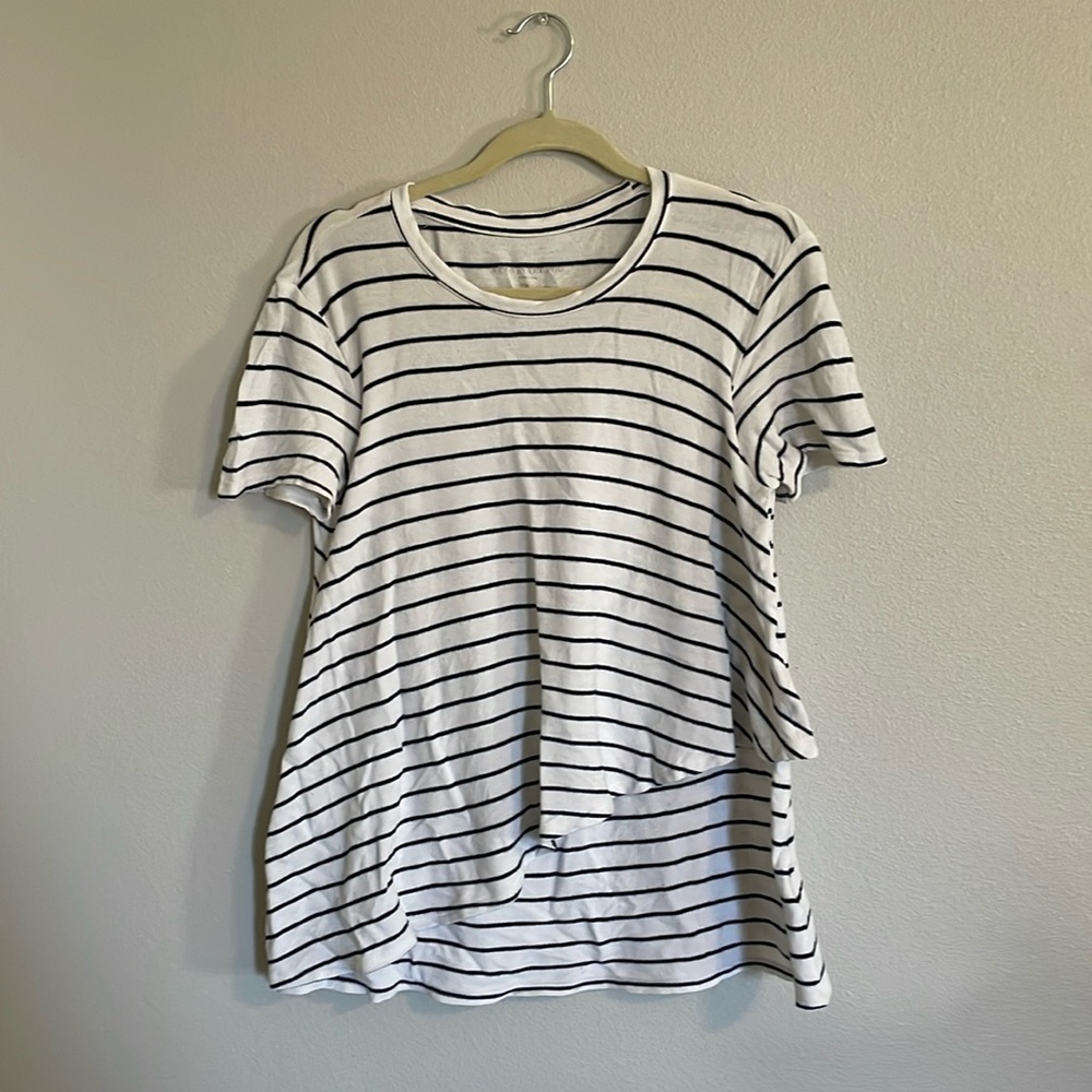 A Pea in the Pod Asymmetrical Nursing Top - XS/S